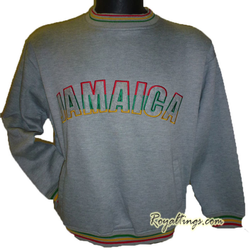 Sweat Rasta Jamaica Brodé