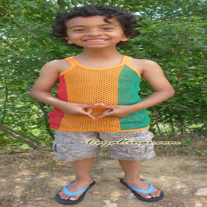 Débardeur Filet rasta enfant