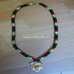 Collier pendentif Roaring Lion