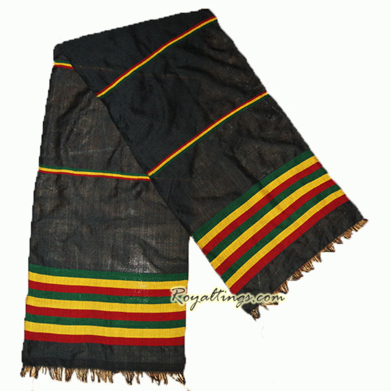 Echarpe Ethiopienne Noire