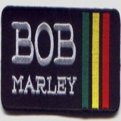 Patch rasta BOB MARLEY