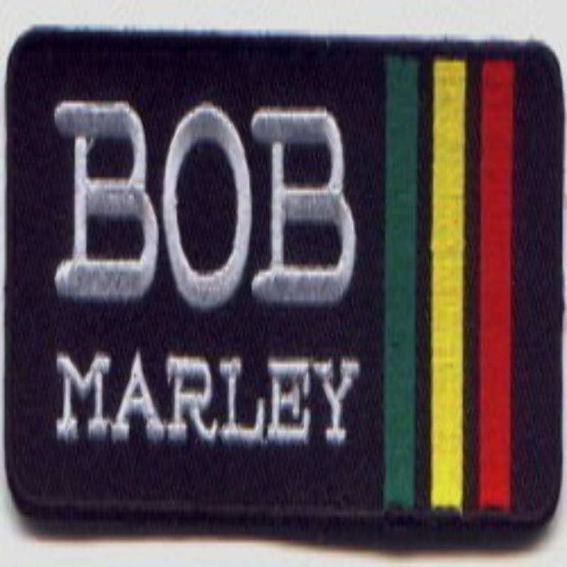 Patch rasta BOB MARLEY