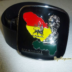 Ceinture boucle Rasta baby Madinina Martinique