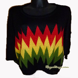 Pull Poncho rasta