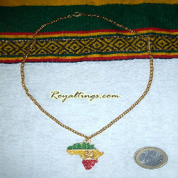 collier Pendentif Africa+Lion