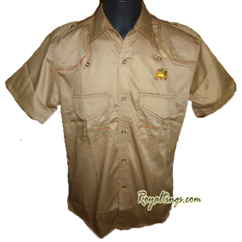 Chemisette rasta Lion of Judah 2