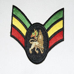 Patch Ecusson rasta lion of judah