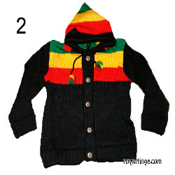 Veste Rasta Bébé au choix