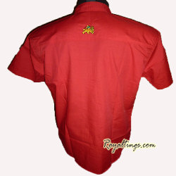 Chemisette rasta Lion of Judah rouge, noir, beige, vert