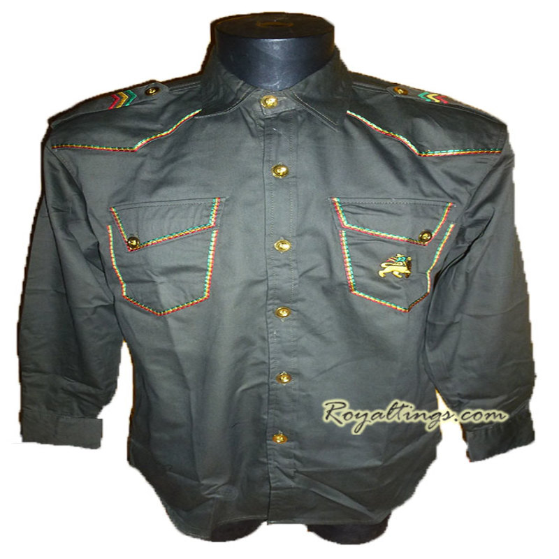 Chemise Rasta Lion of judah 5