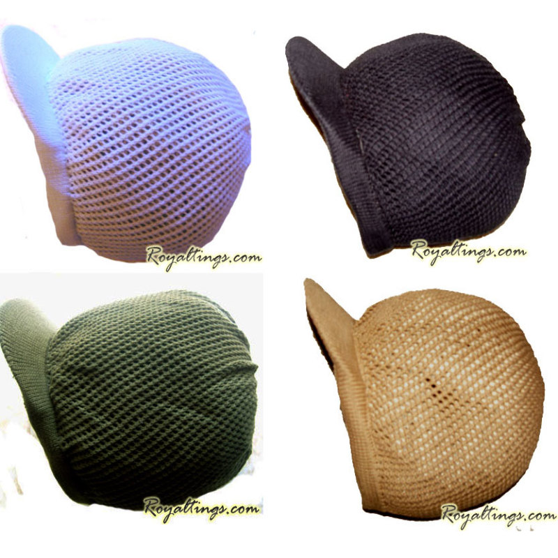 Casquette filet Rasta Dreadlocks  L