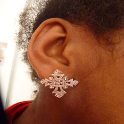 Boucles d'oreilles Ethiopienne en argent 1