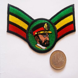 Patch Selassie I Rastafari