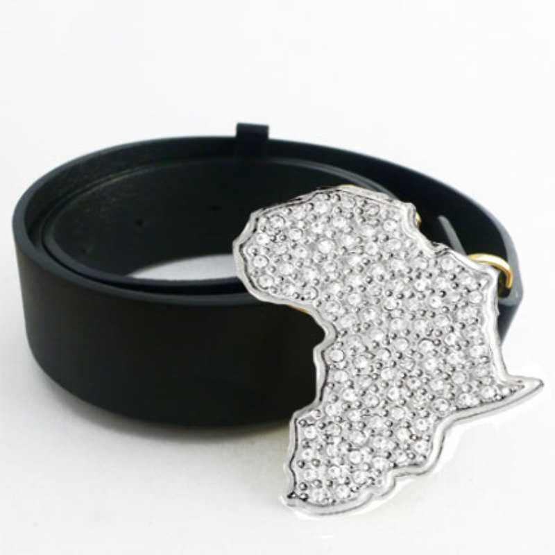 Ceinture boucle Afrique Africa Bling