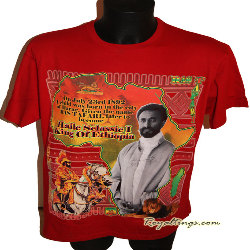 Tee Shirt Haile selassie 7