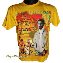 Tee Shirt Haile selassie 7