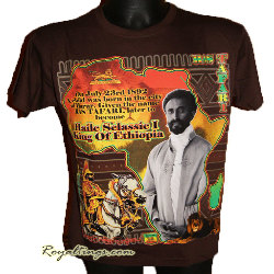 Tee Shirt Haile selassie 7