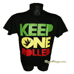 Tee shirt Keep One Rolled