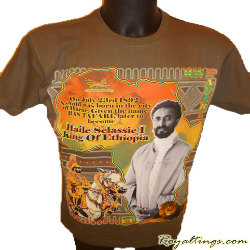 Tee Shirt Haile selassie 7