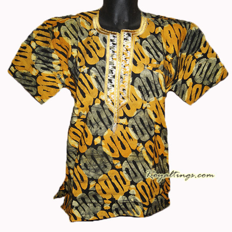 Chemise Tunique Africaine Femme M