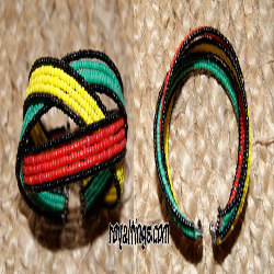 Bracelet Rasta Perles