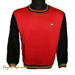 Sweat Rasta Lion of Judah, jaune, rouge ou gris