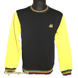 Sweat Rasta Lion of Judah vert ou jaune
