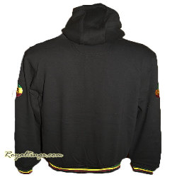 Veste rasta épaisse Lion of Judah Noir ou Gris