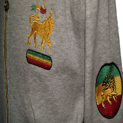 Veste rasta épaisse Lion of Judah Noir ou Gris