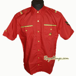 Chemisette rasta Lion of Judah Vert, jaune, rouge