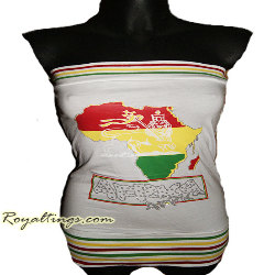 Bustier Haut Africa Lion Noir ou blanc