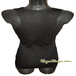 Debardeur rasta strass noir ou blanc