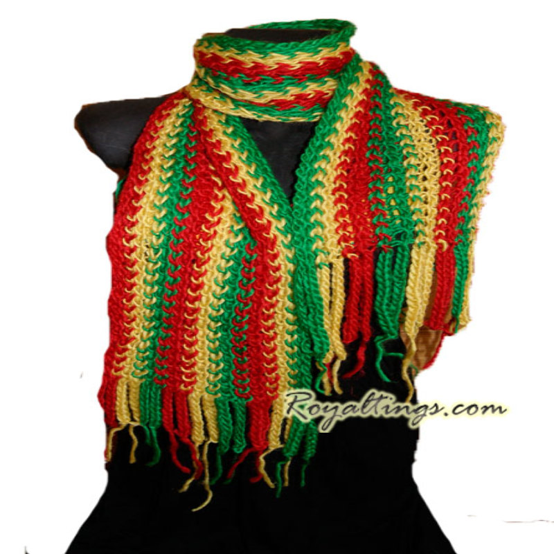 Echarpe Rasta coton 2