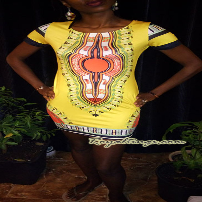 Robe Courte Africaine