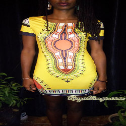 Robe Courte Africaine
