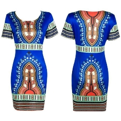 Robe Courte Africaine
