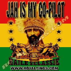 Stickers Jah is My Co-Pilot