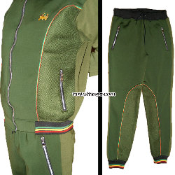 Ensemble survetement lion of judah noir ou kaki