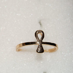 Bague Croix de Ankh (vie) 1
