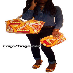 Ensemble Sac et Escarpins Wax Africa