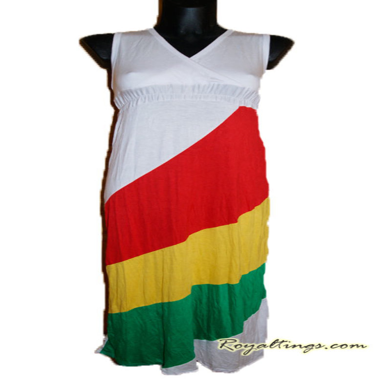 Robe Rasta Queen 9 Noir ou Blanc