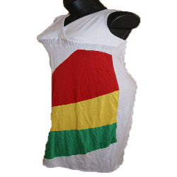 Robe Rasta Queen 9 Noir ou Blanc