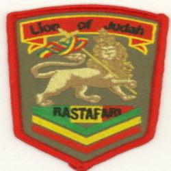 Patch ecusson rasta lion of judah 2