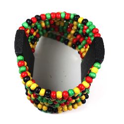Bracelet Rasta Bois coco 2