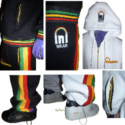 Ensemble survetement INIWEAR Rainbow Rasta
