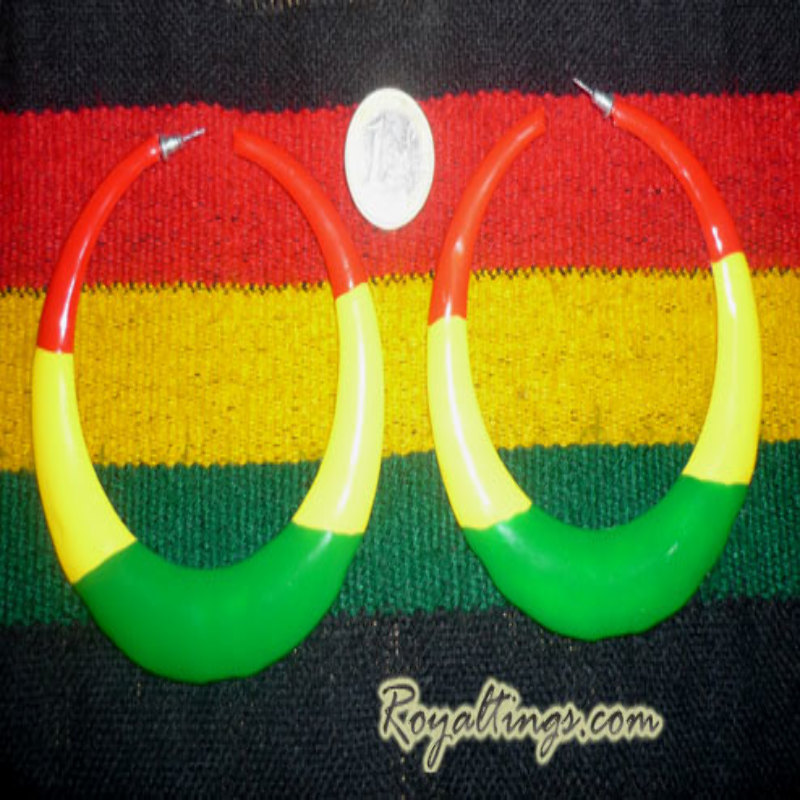 Boucles d'oreilles Creole Rasta 1