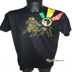 Tee shirt Rasta Lion 4