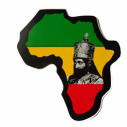 stickers Africa Selassie I