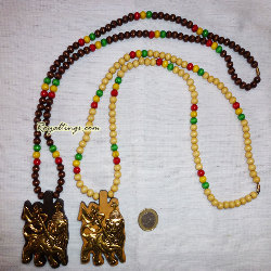 Collier Lion of judah Jamaica