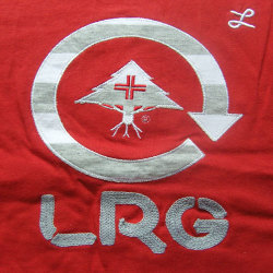 Tee shirt LRG knit Rouge